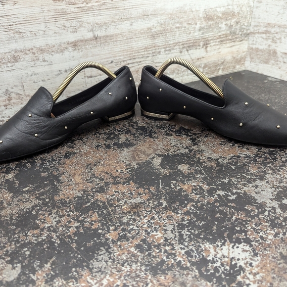 Wmns AGL Attilio Giusti Leombruni Leather Ballet Flats Loafers Shoes US 7.5 37.5 - Picture 6 of 11
